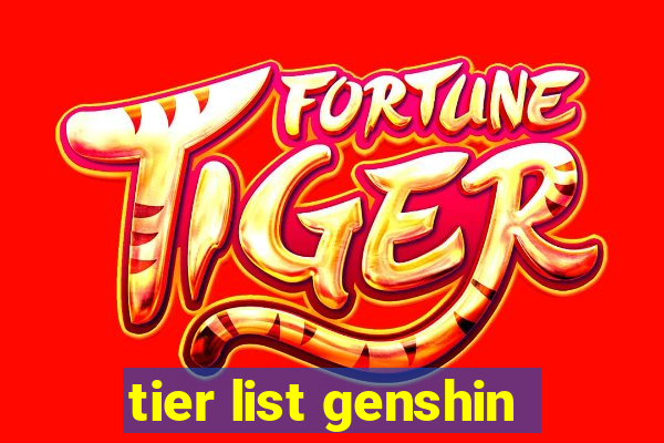 tier list genshin